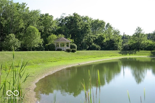 1148 Easy St Unit B, Greenwood, IN 46142 - water view with a gazebo