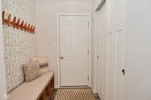 view of mudroom