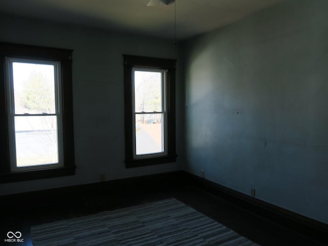 view of unfurnished room