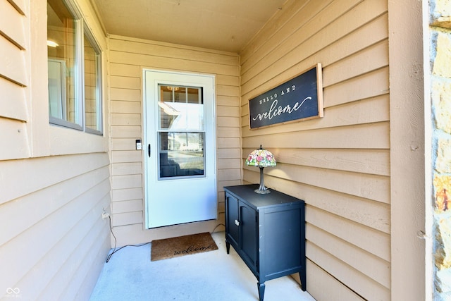 view of entrance to property