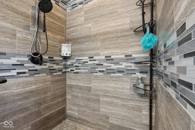 1413 S E St, Indianapolis, IN 46225 - full bathroom with tiled shower
