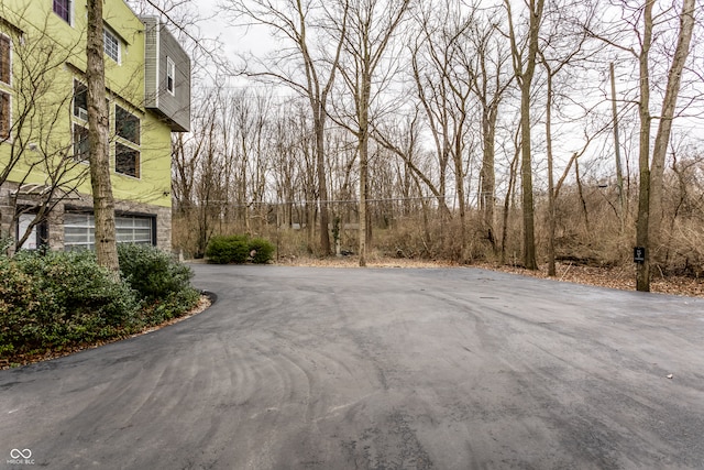 exterior space with driveway
