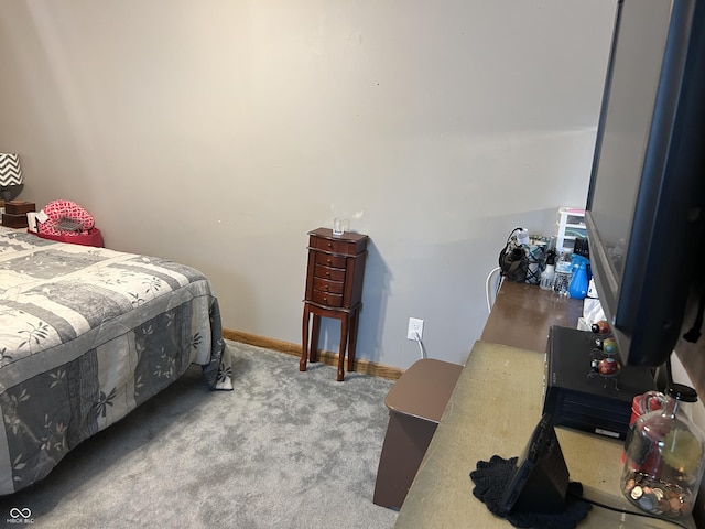 245 W Dixie Bee Rd, Veedersburg, IN 47987 - bedroom with carpet floors