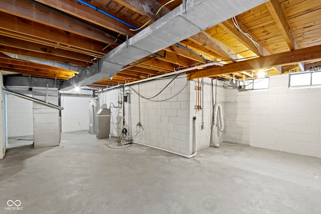 305 Bixler Rd, Indianapolis, IN 46227 - basement with water heater
