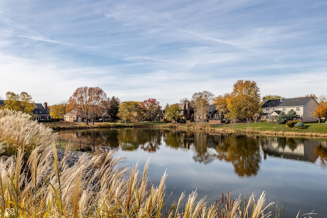 property view of water