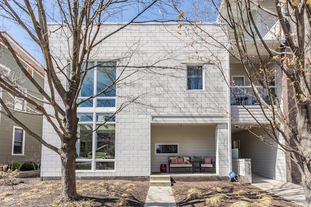 view of rear view of house