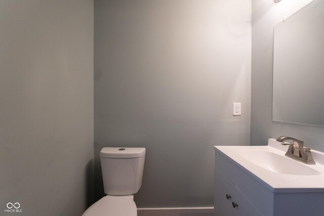 238-240 N Beville Ave, Indianapolis, IN 46201 - half bath featuring toilet and vanity