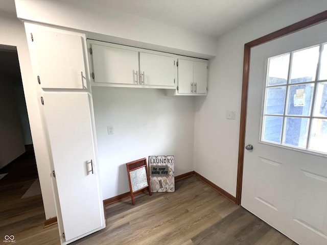 662 S County Road 150 W, Greensburg, IN 47240 - washroom featuring light wood-type flooring and baseboards