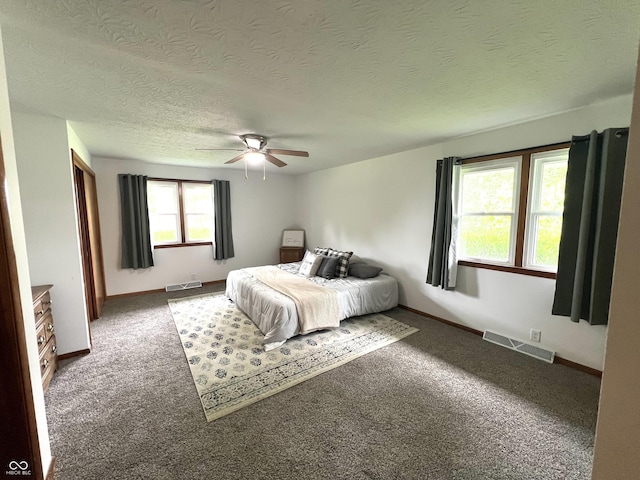662 S County Road 150 W, Greensburg, IN 47240 - carpeted bedroom with baseboards and ceiling fan