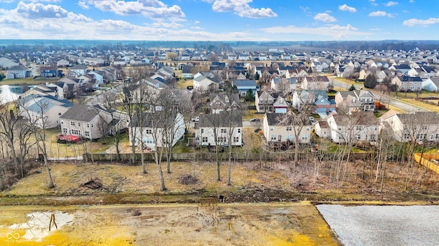 birds eye view of property featuring a residential view