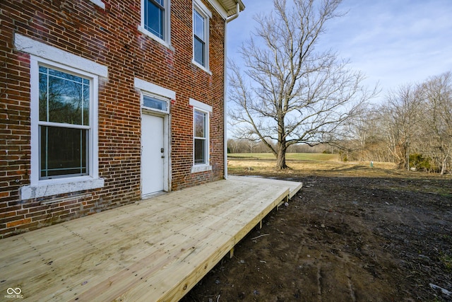 view of deck