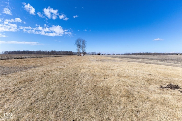 view of local wilderness featuring a rural view