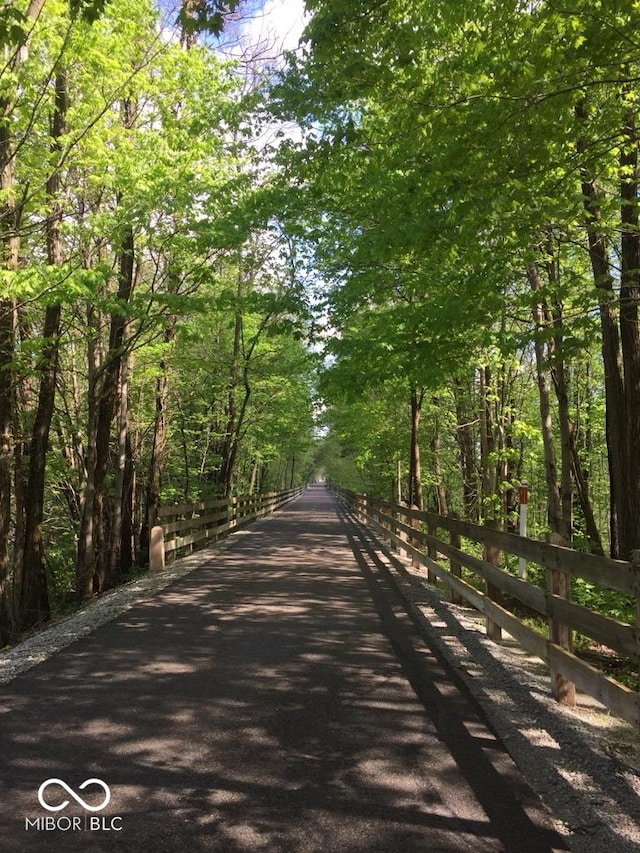 view of road