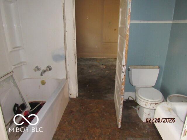 bathroom with toilet