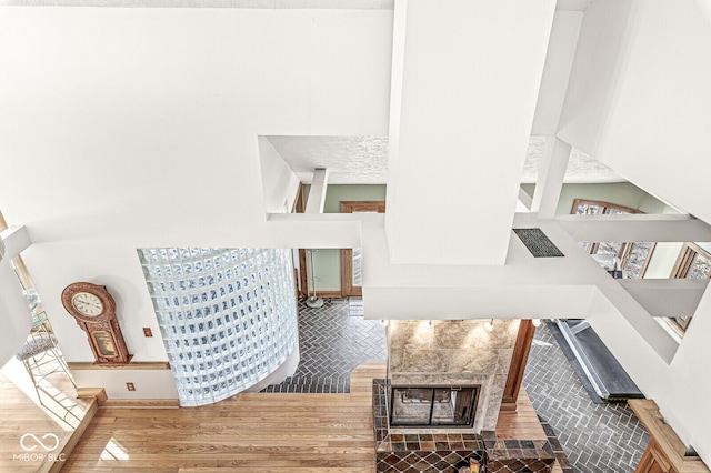 room details featuring wood finished floors