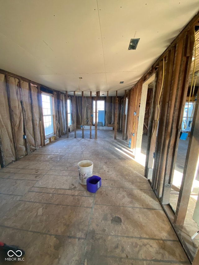 miscellaneous room with a wealth of natural light