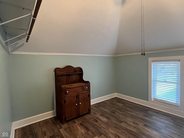 5533 Wilson Way, Jamestown, IN 46147 - additional living space featuring dark wood finished floors and baseboards