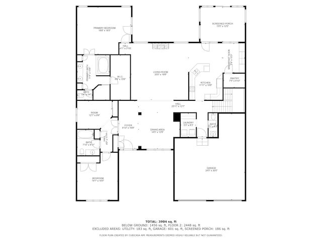 286 S Woodridge Dr, Pittsboro, IN 46167 - property floor plan