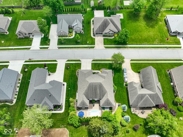 286 S Woodridge Dr, Pittsboro, IN 46167 - aerial view of residential area