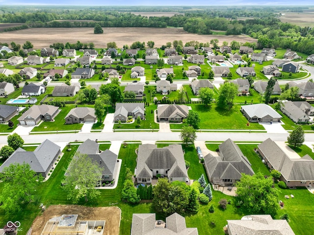 286 S Woodridge Dr, Pittsboro, IN 46167 - aerial perspective of suburban area