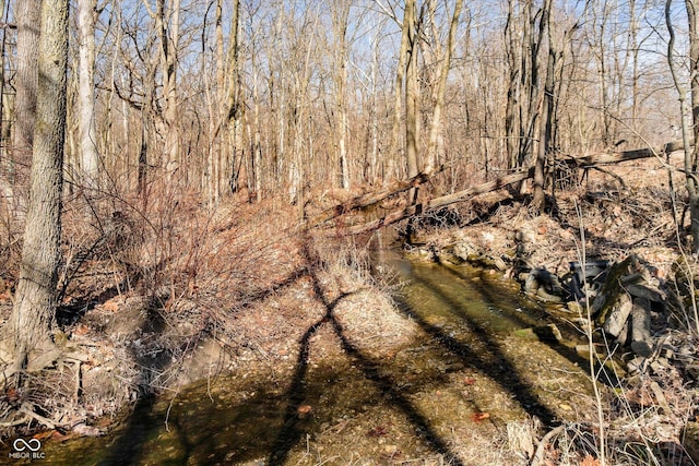 view of landscape with a view of trees