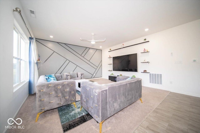 10202 Meadow Path Ln, Indianapolis, IN 46239 - living area with baseboards and recessed lighting