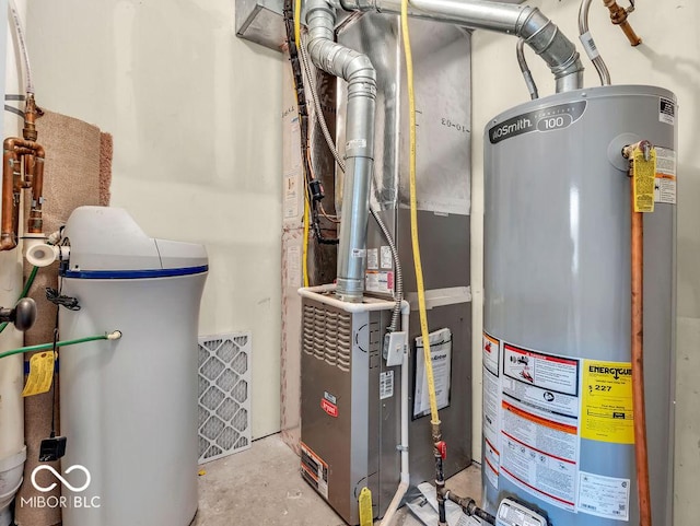 utilities with water heater