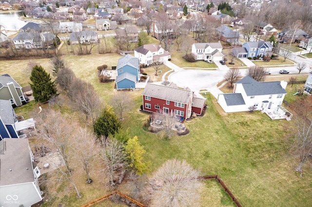 drone / aerial view featuring a residential view