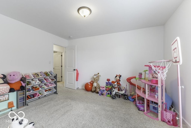 4078 Omaha Dr, Bargersville, IN 46106 - recreation room with carpet floors