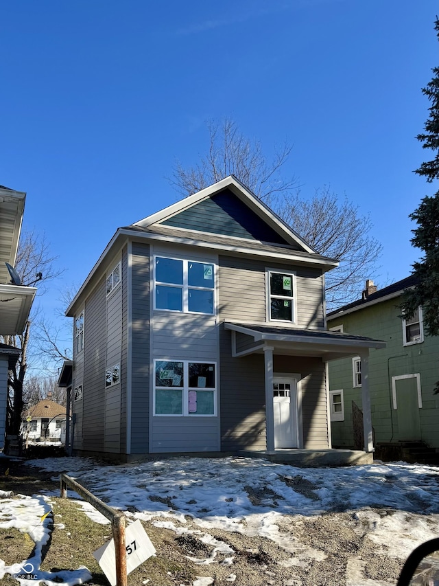 view of front of house