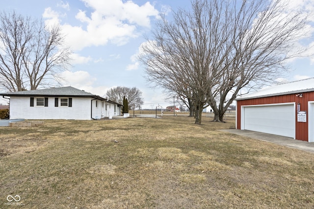 view of yard