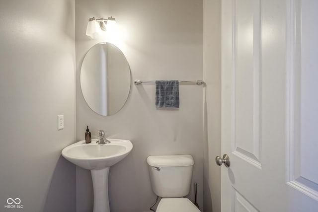 bathroom with toilet