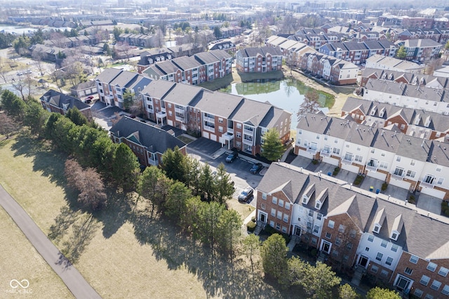 birds eye view of property featuring a residential view