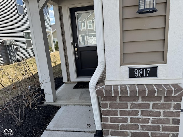 view of property entrance