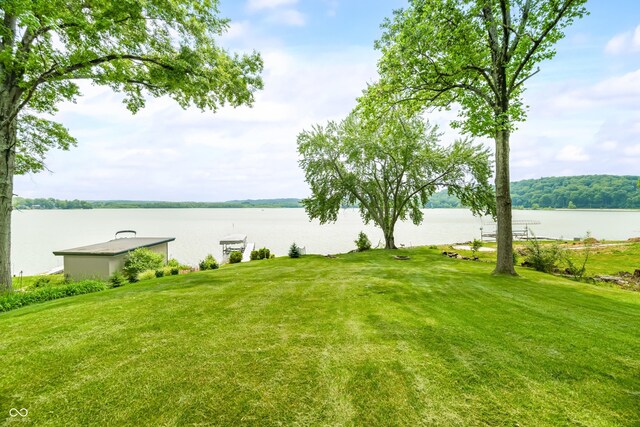7600 N Blue Heron Dr, Unionville, IN 47468 - water view