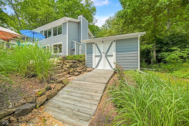 7600 N Blue Heron Dr, Unionville, IN 47468 - view of shed
