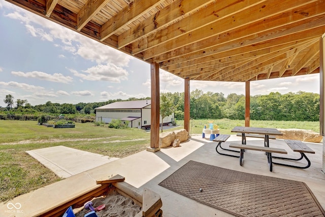 view of patio