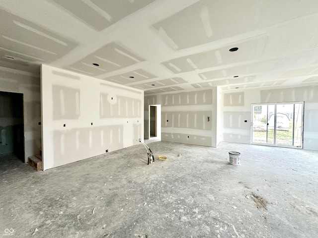 view of unfurnished living room