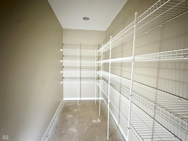 view of pantry