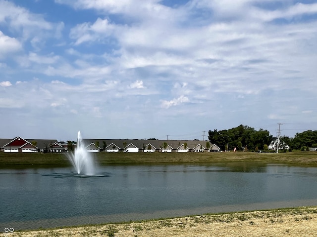 view of water feature