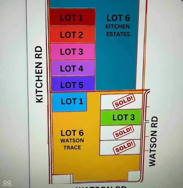 LOT1 N Kitchen Rd, Mooresville IN, 46158 land for sale