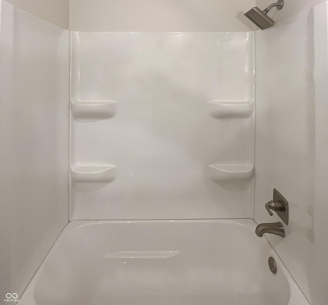 full bath with a tub to relax in and walk in shower