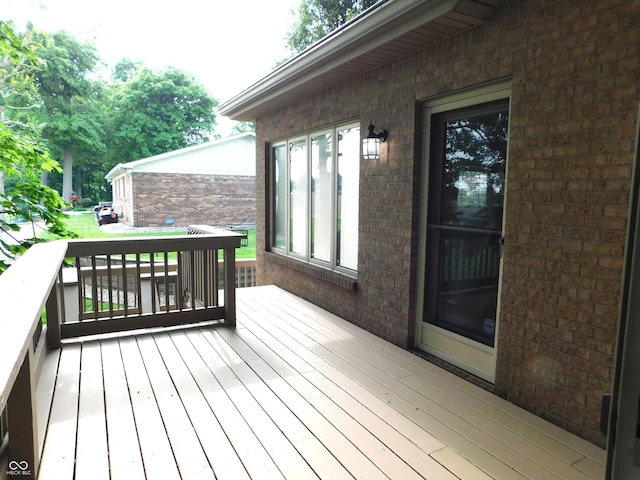 1229 E Tara Rd, Greensburg, IN 47240 - view of deck