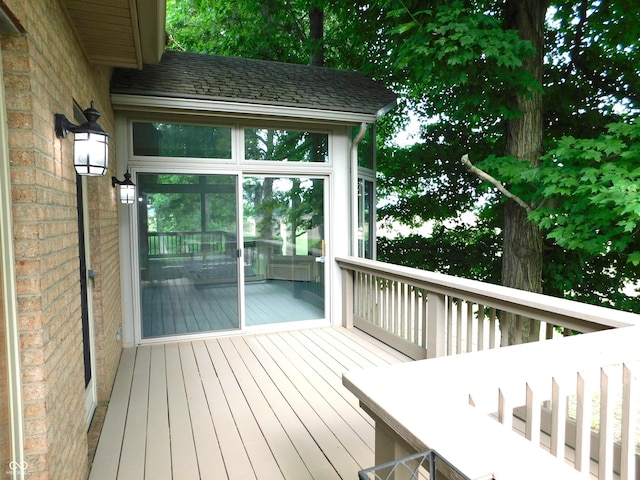 1229 E Tara Rd, Greensburg, IN 47240 - view of deck