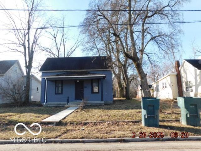 view of bungalow-style home