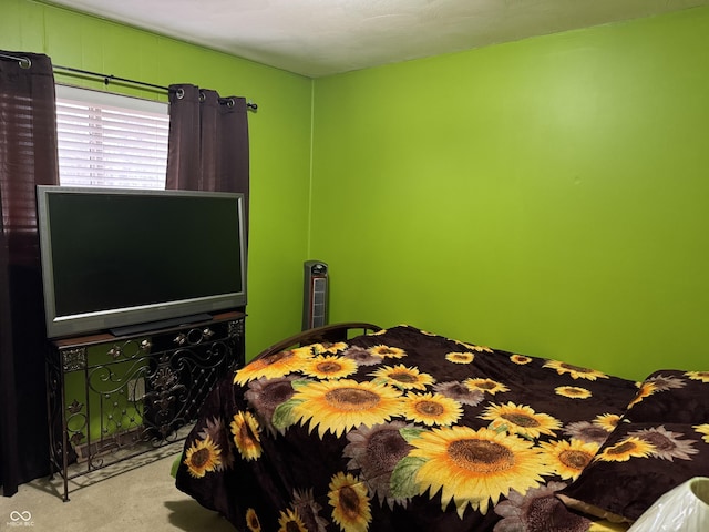 bedroom featuring carpet flooring