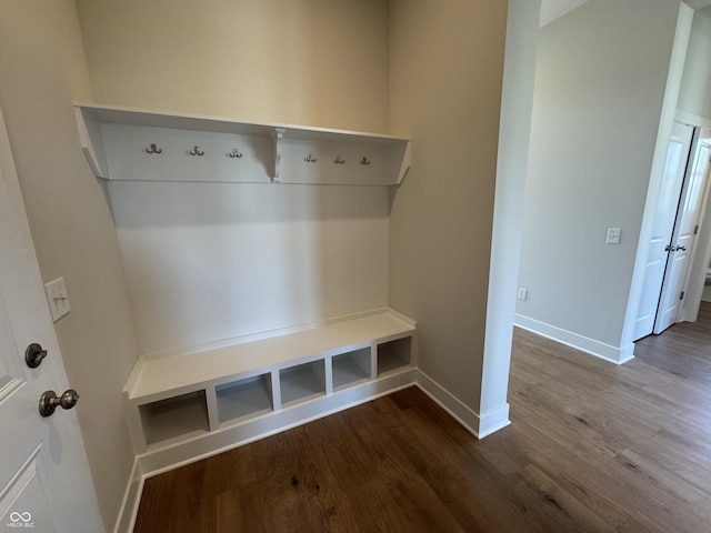 15871 Vitalize Run, Fishers, IN 46040 - mudroom with dark wood finished floors and baseboards