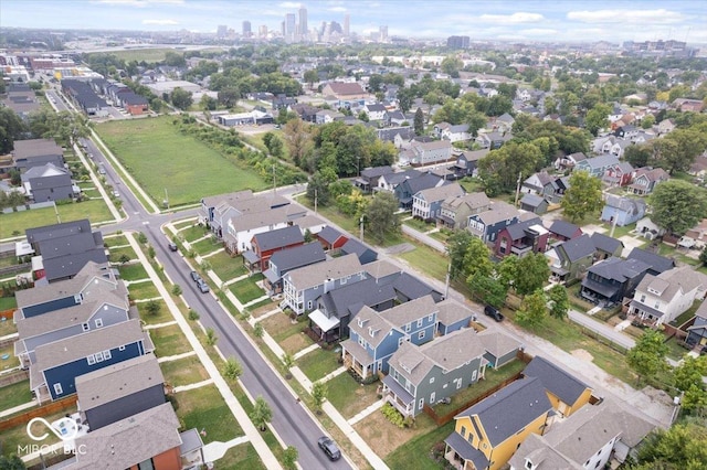 2026 Alvord St, Indianapolis, IN 46202 - birds eye view of property with a residential view