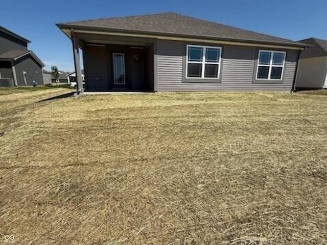 view of rear view of house