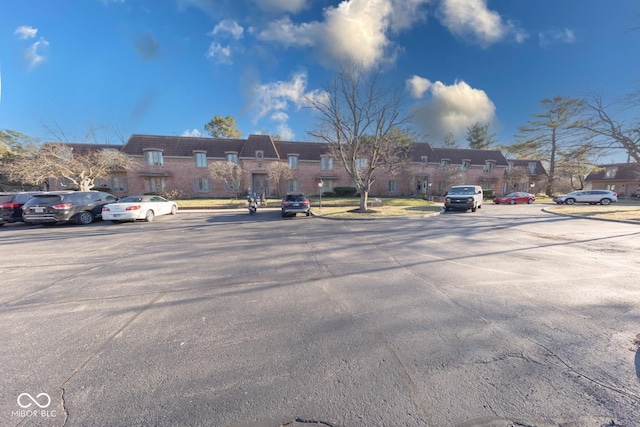 view of street with a residential view